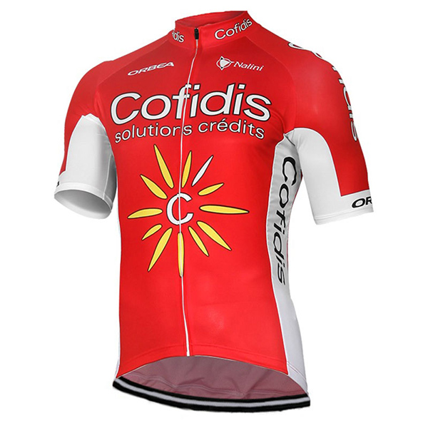 2017 Maglia Cofidis rosso